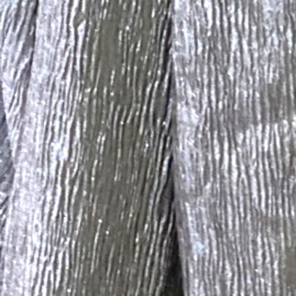 NWT Astr The Label Ayla Metallic Plisse Blazer - Picture 7 of 16